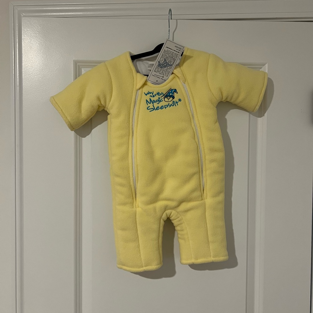 Yellow Baby Merlin's Magic Sleepsuit Size L — image 2 of 5
